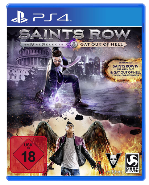 Row IV Re-Elected & Gat Out Hell - 4 (PS4) - re, 15,99 €