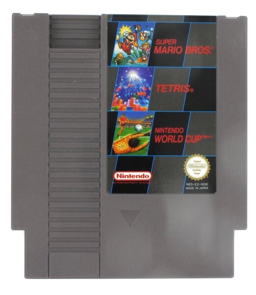 3-in-1 Super Mario Bros. / Tetris / Nintendo World Cup (EU) (loose) (acceptable) - NES